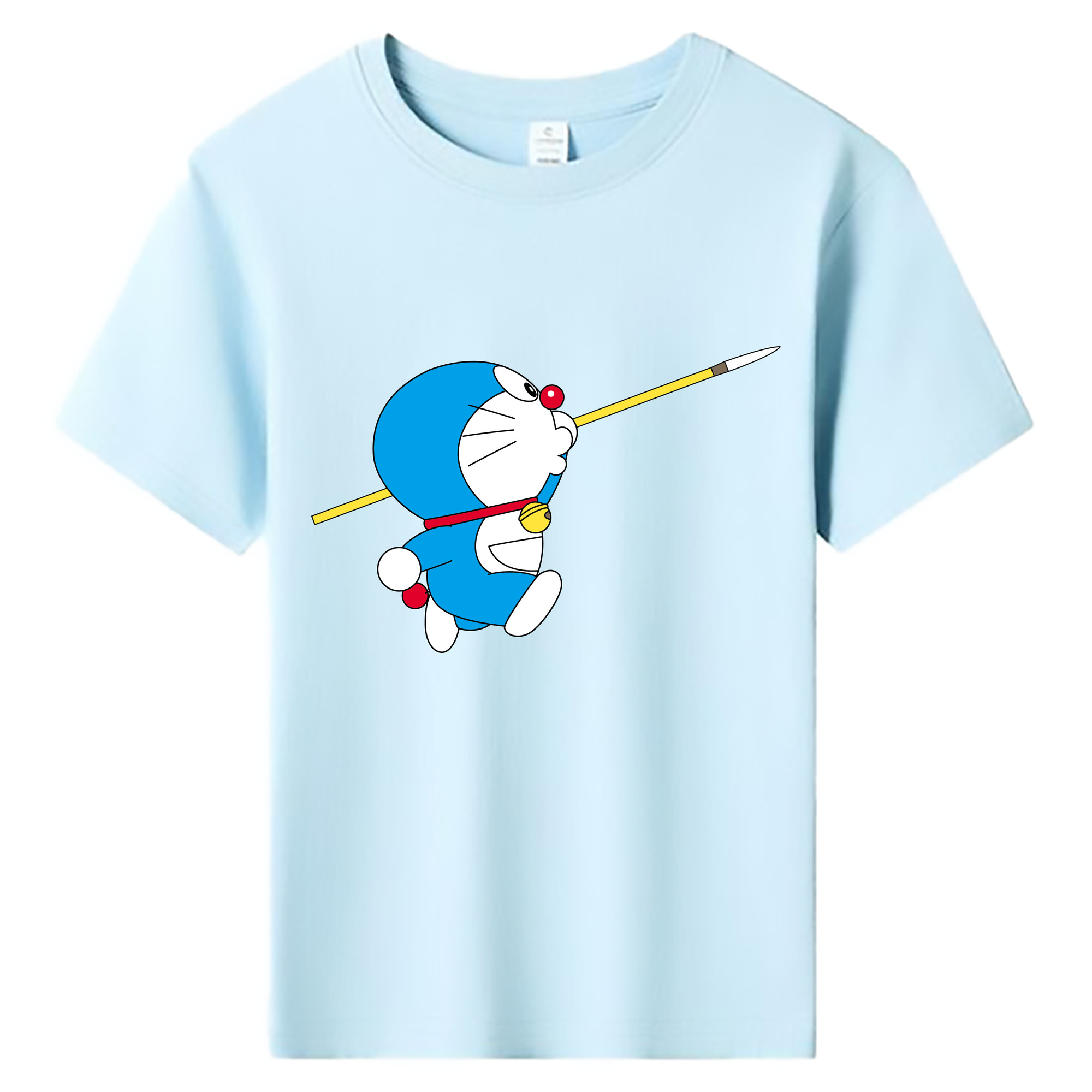 （画像用） ドラえもん Doraemon 綿100％キッズTシャツ（フロントプリント）